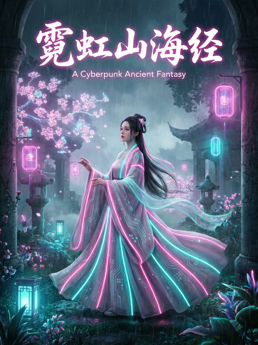 丰满的闺蜜2韩国电影 古风奇缘短剧 - 霓虹山海经海报